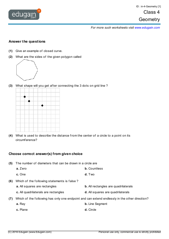grade-4-geometry-math-practice-questions-tests-worksheets-quizzes-assignments-edugain-usa